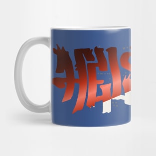 Helsinki Lettering Mug